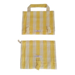 Pochette à Nœud Artisanale en Coton – Tissée en Guinée