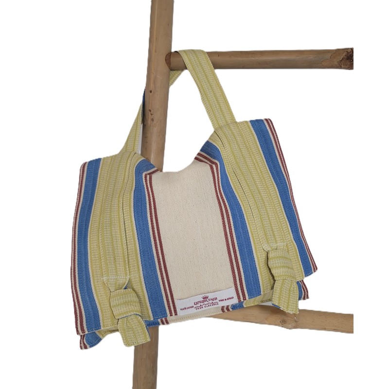 Trousse de beauté artisanale coton tissé – Guinée | L’Atelier d’Assi