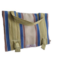 Handwoven Beauty Pouch – African Cotton Toiletry Bag