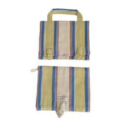 Trousse de beauté artisanale coton tissé – Guinée | L’Atelier d’Assi