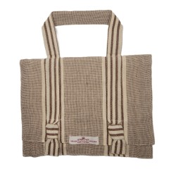 Handwoven Beauty Pouch – African Cotton Toiletry Bag