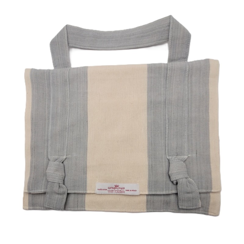 Trousse de beauté artisanale coton tissé – Guinée | L’Atelier d’Assi