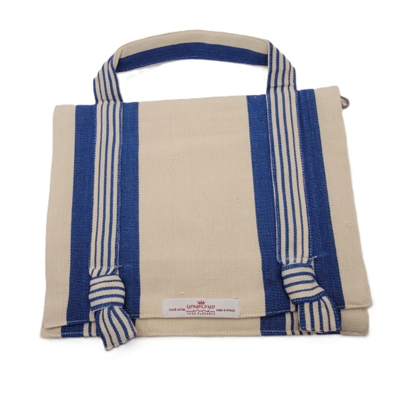 Trousse de beauté artisanale coton tissé – Guinée | L’Atelier d’Assi