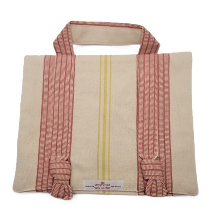 Handwoven Beauty Pouch – African Cotton Toiletry Bag