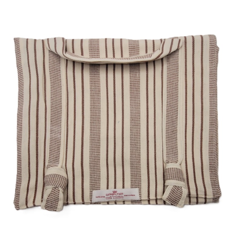 Trousse de beauté artisanale coton tissé – Guinée | L’Atelier d’Assi