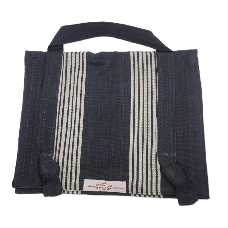 Trousse de beauté artisanale coton tissé – Guinée | L’Atelier d’Assi