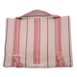 Handwoven Beauty Pouch – African Cotton Toiletry Bag