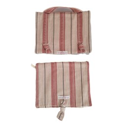 Trousse de beauté artisanale coton tissé – Guinée | L’Atelier d’Assi