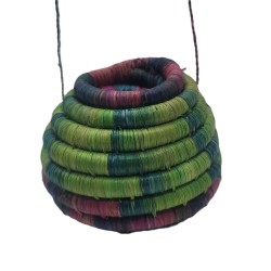 Handwoven Jewelry Box Sierra Leone – Natural African Decor