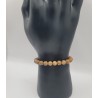 Bracelet Homme Jaspe Désert Tons Sable | Bijou Pierre Naturelle