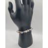 Bracelet Homme Gris Clair | Bijou Tons Neutres Élégant
