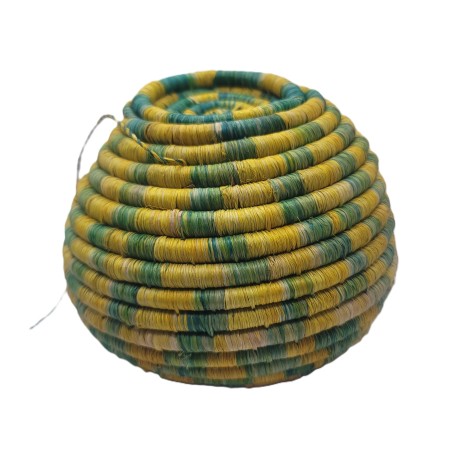 Handwoven Jewelry Box Sierra Leone – Natural African Decor