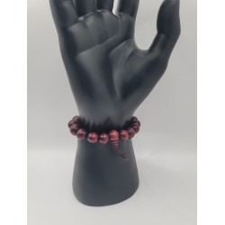 Bracelet Bois Bordeaux Classique | L’Atelier d’Assi