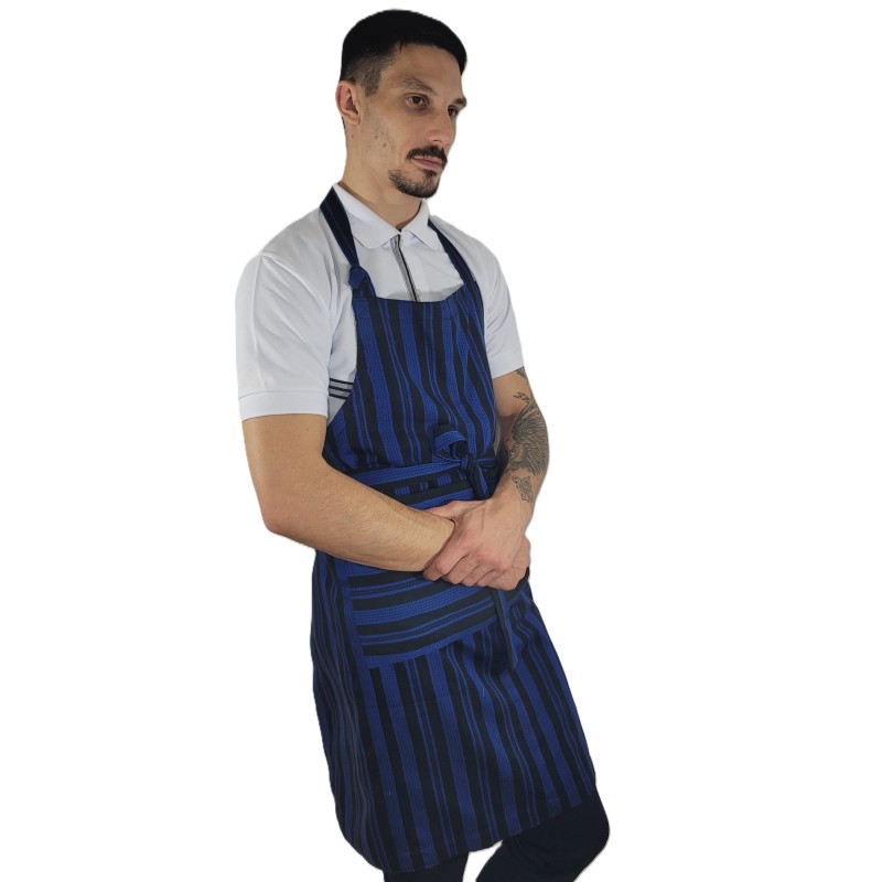 Tablier artisanal coton tissé – L’Atelier d’Assi