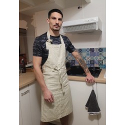 Handwoven Cotton Apron – L’Atelier d’Assi