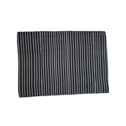 Housse de coussin noir et blanc 60x40 | L’Atelier D’Assi