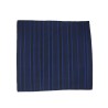 Housse de coussin bleu profond et noir 60x40 | L’Atelier D’Assi