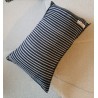 Handwoven Black & White Pillow Cover – African Cotton Decor