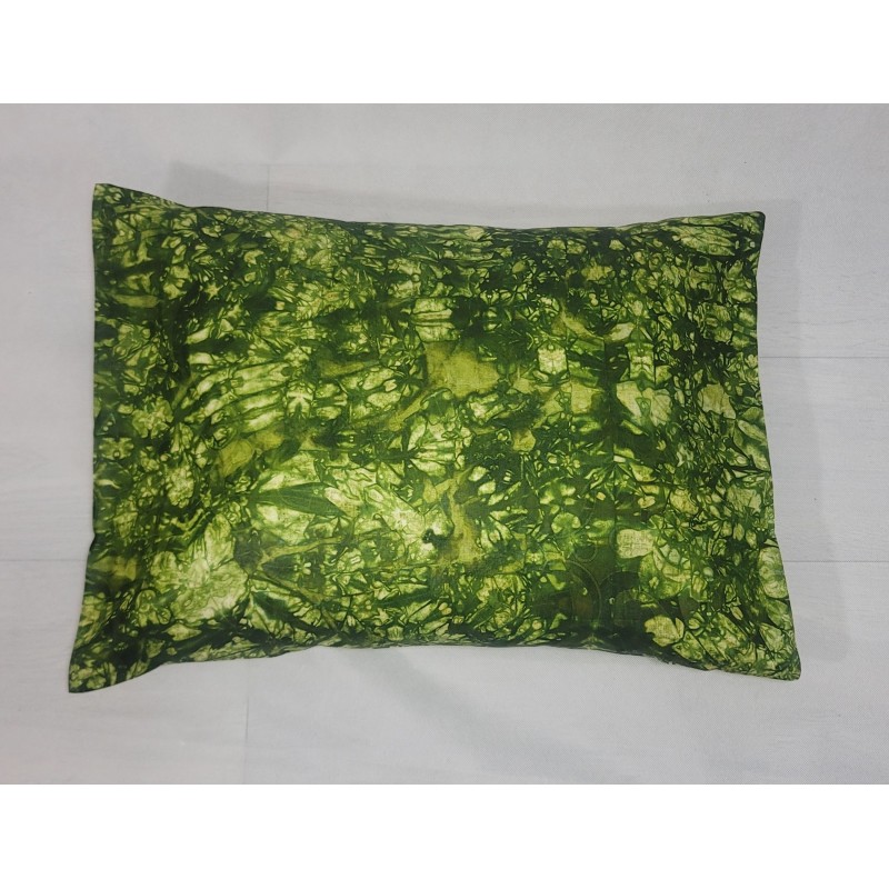 Housse de coussin Kindini vert olive | L’Atelier D’Assi