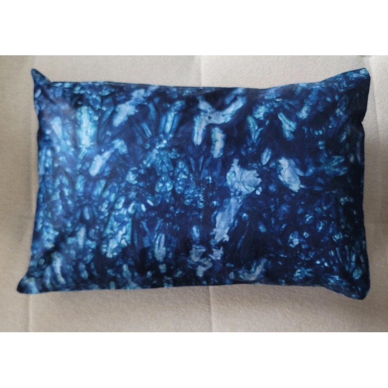 Housse de coussin Kindini bleu turquoise – L’Atelier D’Assi