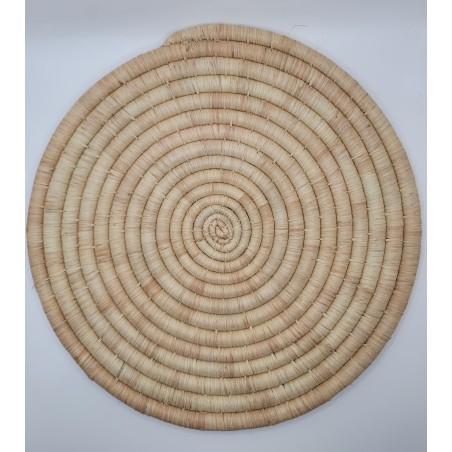 Handmade African Wall Basket – Natural Fibers, Sierra Leone