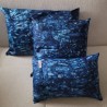 Housse de coussin Kindini bleu turquoise | L’Atelier D’Assi