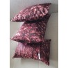 Housse de coussin Kindini bordeaux foncé moyen | L’Atelier D’Assi