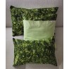 Housse de coussin Kindini vert olive | L’Atelier D’Assi