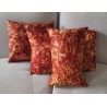 Housse de coussin Kindini orange et rouge | L’Atelier D’Assi