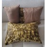 Housse de coussin Kindini jaune doré | L’Atelier D’Assi