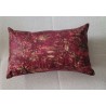 Housse de coussin Kindini rouge et vert olive | L’Atelier D’Assi