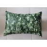 Housse de coussin Kindini vert batik profond | L’Atelier D’Assi