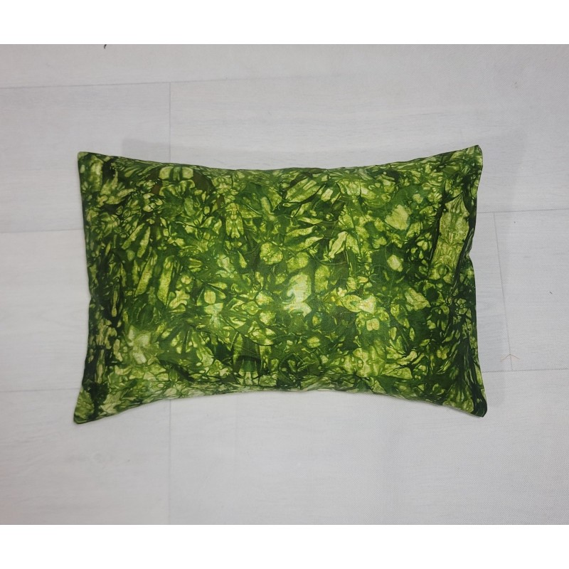 Housse de coussin Kindini vert olive | L’Atelier D’Assi