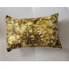 Housse de coussin Kindini jaune doré | L’Atelier D’Assi