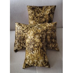 Housse de coussin Kindini jaune doré | L’Atelier D’Assi