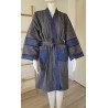 Kimono artisanal en tissu tissé de Burkina | L’Atelier D’Assi