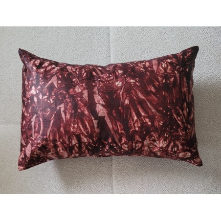 Housse de coussin Kindini bordeaux foncé moyen | L’Atelier D’Assi