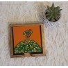 Handcrafted Senegal Multicolor Coasters – Set of 6