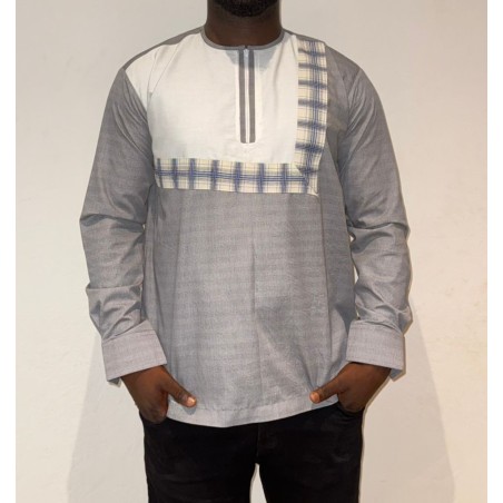 African Men’s Long-Sleeve Shirts – Signature Collection | Atelier D’Assi