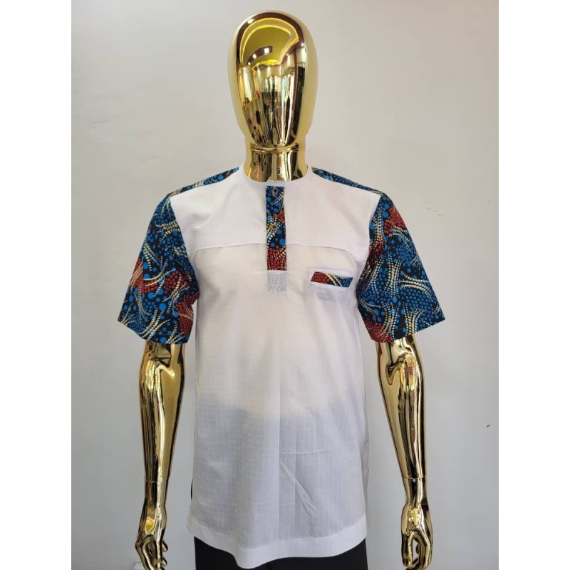 African Men’s Short-Sleeve Shirts – Signature Collection | Atelier D’Assi