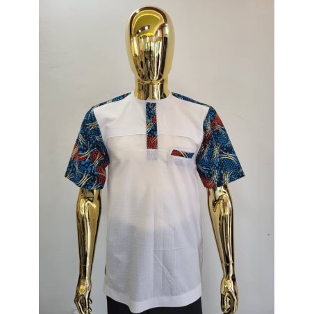 African Men’s Short-Sleeve Shirts – Signature Collection | Atelier D’Assi