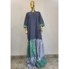 Robe longue Kenté artisanale – Robe fluide élégante | L’Atelier D’Assi