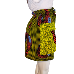 Handcrafted Wax Shorts – African Fashion – L’Atelier D’Assi