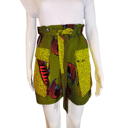Handcrafted Wax Shorts – African Fashion – L’Atelier D’Assi