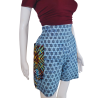 Shorts artisanaux en wax | L’Atelier D’Assi