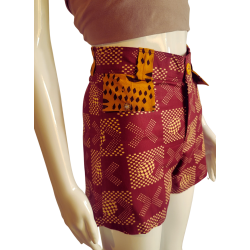 Handcrafted Wax Shorts – African Fashion – L’Atelier D’Assi