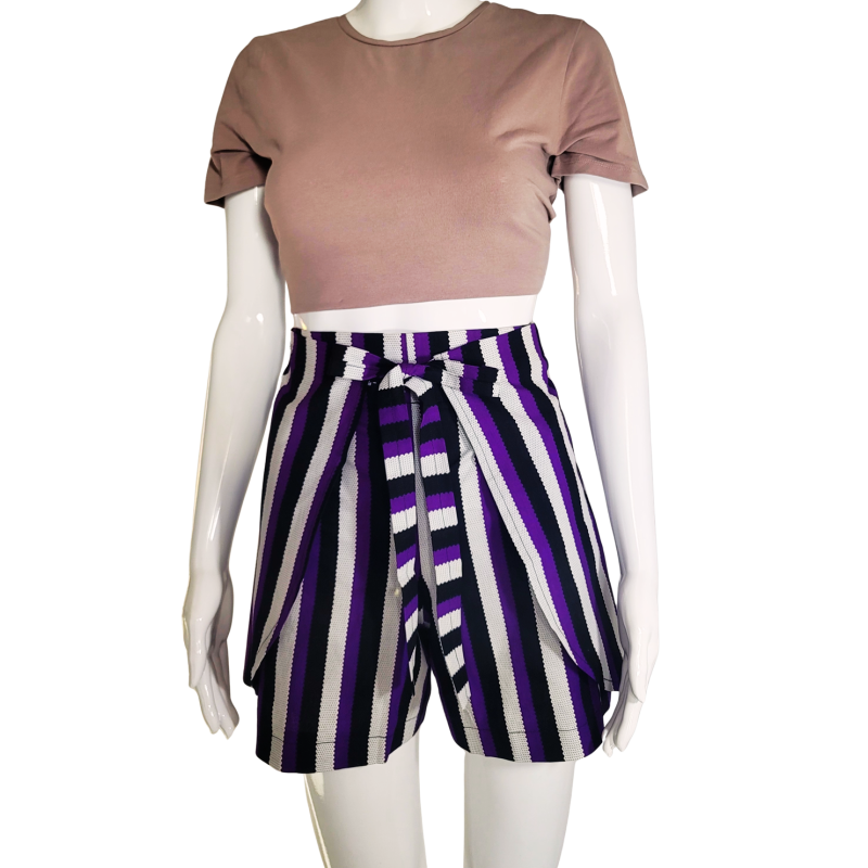 Handcrafted Wax Shorts – African Fashion – L’Atelier D’Assi