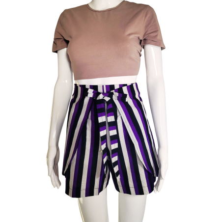 Handcrafted Wax Shorts – African Fashion – L’Atelier D’Assi