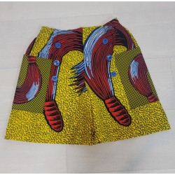 Handcrafted Wax Shorts – African Fashion – L’Atelier D’Assi
