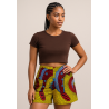 Handcrafted Wax Shorts – African Fashion – L’Atelier D’Assi